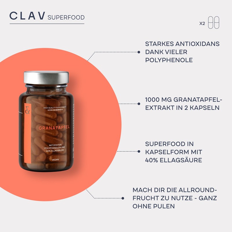 Pomegranate Extract Rich in Polyphenols with 40% Ellagic Acid -