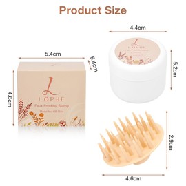 LOPHE Liquid Freckle Pen, Waterproof Freckle Stamp for Natural Sun-Kissed Makeup Natural Lifelike Freckle Makeup Pen Upgrade Fake Freckles Air Cushion Stamp for All Skin Tones（Light brown）