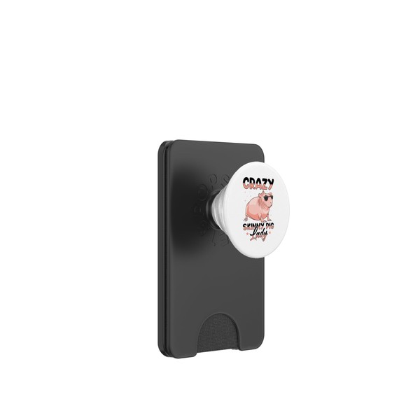 Haarloses Meerschweinchen Dünnes Schwein Besitzer Cavy Nagetier Haustier PopSockets PopWallet