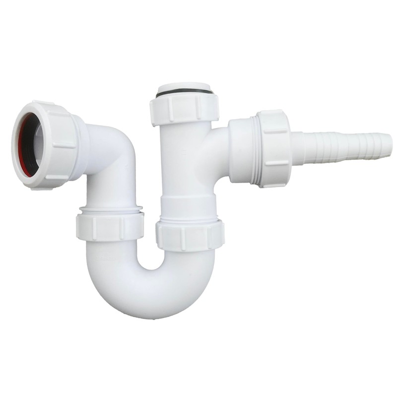 Multi-fit Sink Swivel P Trap with a Horizontal Nozzle 40mm