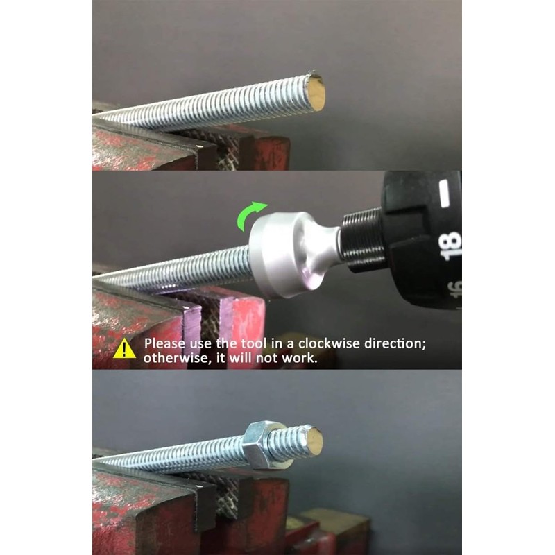 CONQUER TOOLS Deburring External Chamfer Tool, PREMIUM TUNGSTEN Blade, Deburring