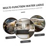 Mobestech 3Pcs Household Water Dippers Ergonomic Multi Function Water Scoops