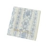 Maison de Fleur 8A44F1R0100 Women's Handkerchief, Towel, Towel, Grayish Blue,