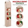 Gift Wrapping Paper Storage Bag with Multiple Pockets – Durable