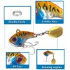 6PCS 13g Spinning Bait Artificial Bait Spinner Bait Spinner Bait
