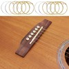 2 Pack Guitar Strings Acoustic,EJ13 Guitar Strings Replacement Steel String