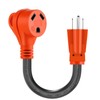 Ficstar 30 Amp to 110 Volt RV Adapter Cord 12