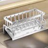 Uwenkjie kitchen sponge holder，Sink box, kitchen accessories - stainless steel