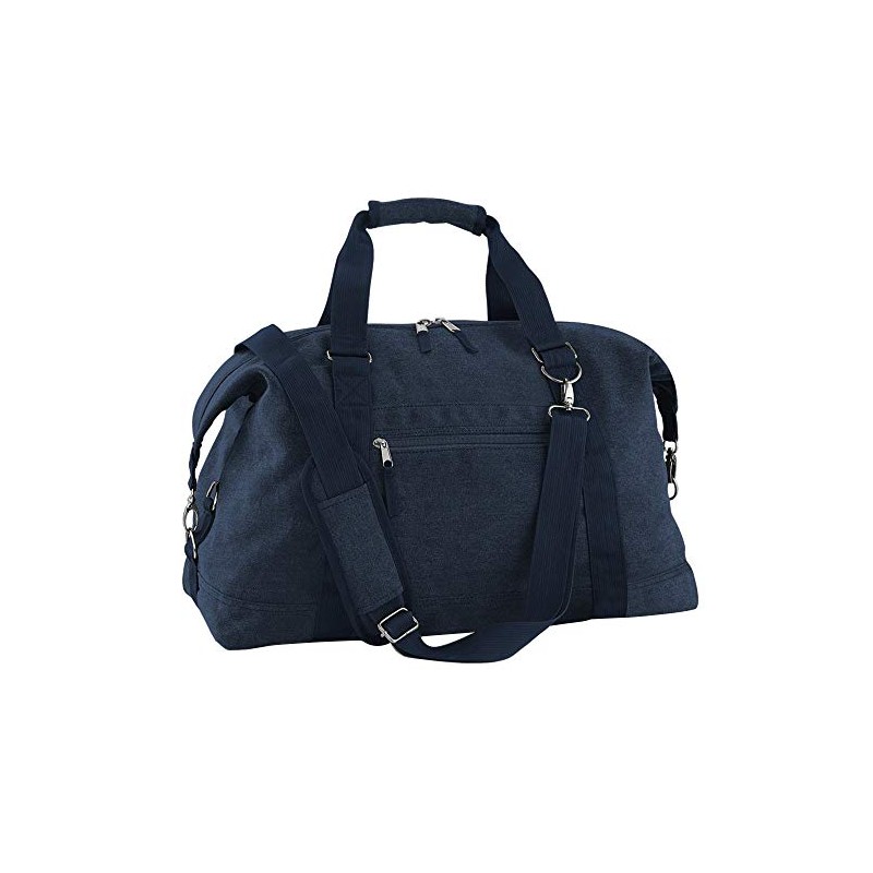 BagBase - Vintage Canvas Weekender - Padded hand grip -