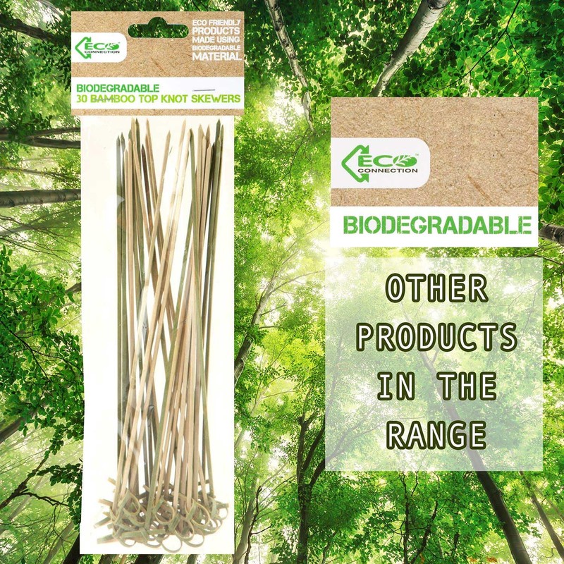 VFM - Eco Bamboo Paddle Skewers 40 Pack