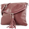 modamoda de T139 Italian Shoulder Bag, Small, Nappa Leather -