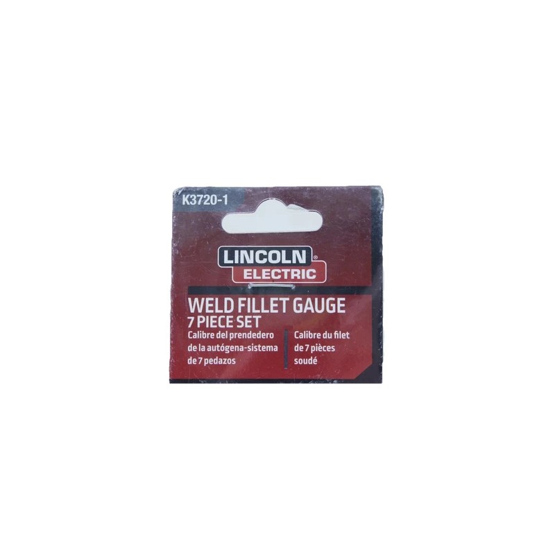 Lincoln Electric K3720-1 Weld Fillet Gauge - 7 Piece Set