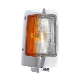 For Nissan Pickup Side Marker Light 1995 1996 1997 Passenger Side | Front | Chrome Trim | NI2551107 | B6110-88G00