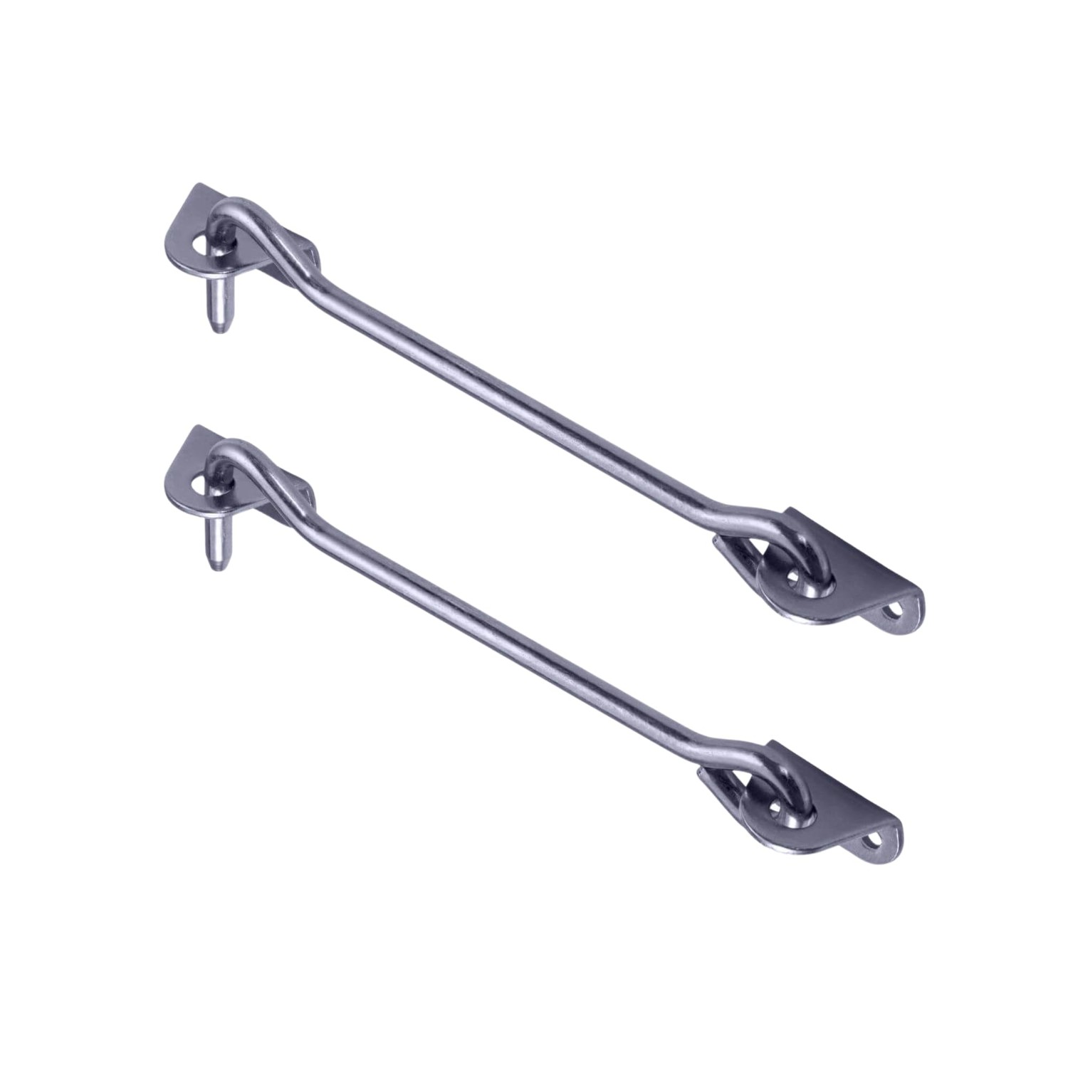 ALPENSTAHL Storm Hook Metal Window Hooks with Eyelet Plate for Heavy ...