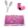 OMBRISA Sanding Bands for Nail Drill 100Pcs, 180# Grit Nail