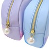 Marimo Craft Ariel Round Pouch, Blue, W 5.9 x H
