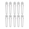 10PCS Stainless Steel Sealing Clip Coffee Bag Sealing Clip Food