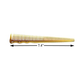 YS Park 234 Short Hair Design Comb Long - Camel