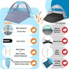 Happy Travel Beach Tent, UPF 50+ UV Protection Sun Shade