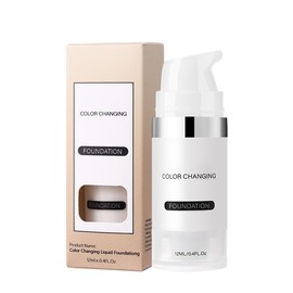 Bluemega Base de Maquillaje Cambia Color Temperatura, Cobertura Natural  Cambio de Color por Temperatura, Acabado Radiante, Larga Duración y...       