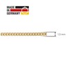 trendor Sturdy Curb Chain for Pendant 925 Silver Gold-Plated 1.4