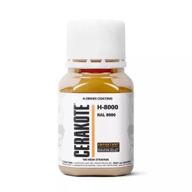 CERAKOTE® H-SERIES Oven Cure Coating with Part B H-8000 RAL 8000(4oz)