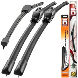 Recambo Front and Rear Windscreen Wipers Compatible with Ford Galaxy III S-Max II from Year of Manufacture 2015 Onwards (Set of 3: 750 mm / 750 mm / 325 mm)