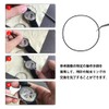 TICFROG Watch Back Case O-Shape Waterproof Ring, Watch Parts Back