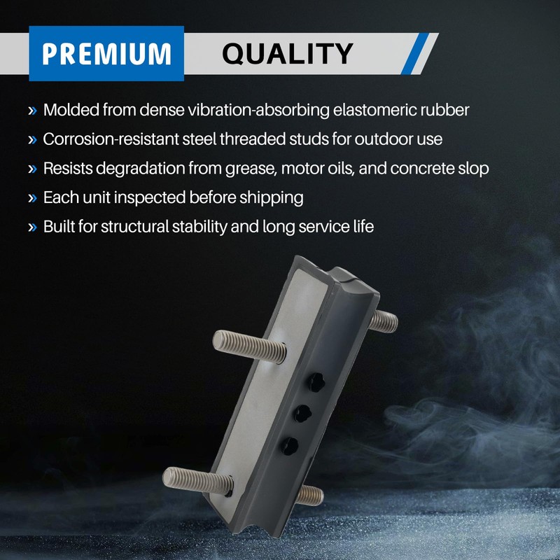 2PCS Wet Screed Vibro Mount for Magic Screed HD6060 HD7070