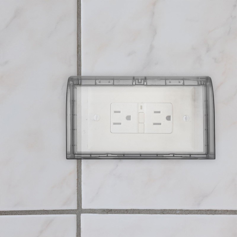 DOITOOL Flip Weatherproof Cover Outlet Cover: 2 Pack Outlet Cover
