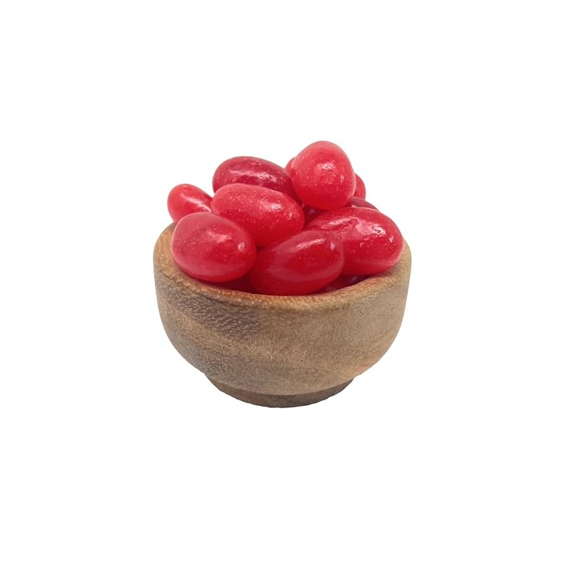 YANKEETRADERS Cinnamon Jelly Beans, Jumbo Size, 2 Pound Bulk Bag