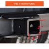 American Flag Metal Trailer Hitch Cover for 2 inch Receivers