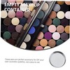 Ipetboom 120pcs Empty Round Metal Pans for Diy Makeup Versatile