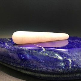 천연원석 로즈쿼츠 장미석 마사지봉 57~63g H11.5 x 약1.8~2cm Natural Stone Rose Quartz Massage Stick 57~63g H11.5 x About 1.8~2cm
