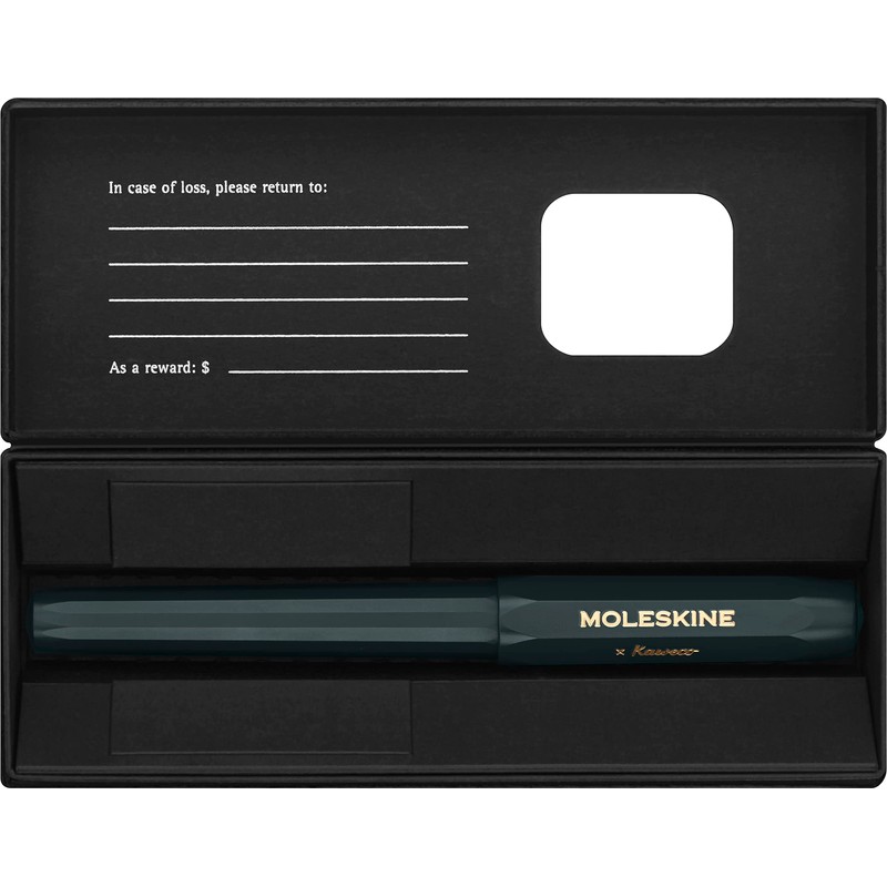 Moleskine Kaweco Ballpoint Pen, Refillable Pen Made of ABS Plastic