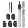 9Pcs Spot Weld Cutter Set, 3/8" Double Sided HSS High