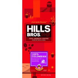 Hills Bros Coffee 100% Colombian Whole Bean, 32 Ounce
