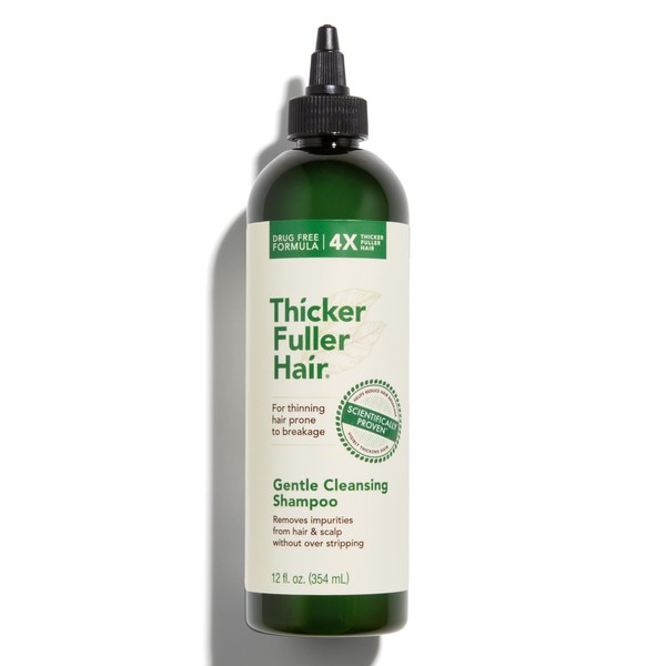 Thicker Fuller Hair Gentle Cleansing Shampoo - Hair Thickening, Clarifying