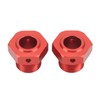 2Pcs RC Aluminum Wheel Hex Hubs 24mm Aluminium Alloy Stable