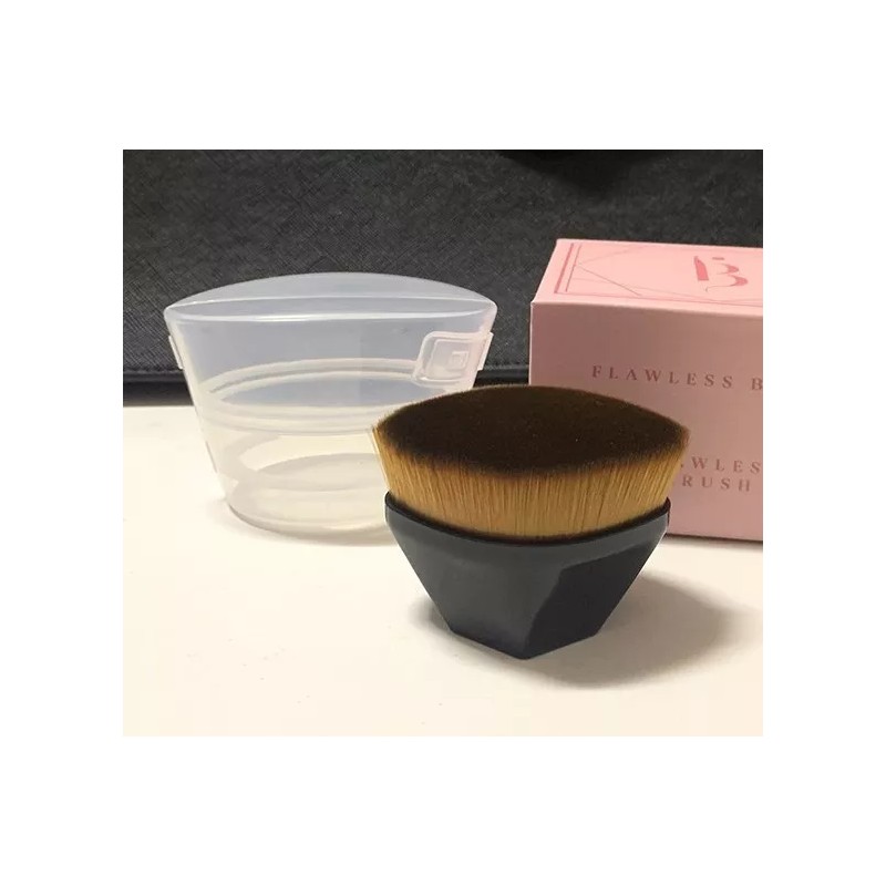 Direcksmart Nueva Brocha Pétalo Mágic Para Base De Polvos Portátil