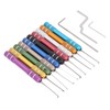 10PCS Tap Extractors with 3 Auxiliary Wrench Stainless Steel Stripped