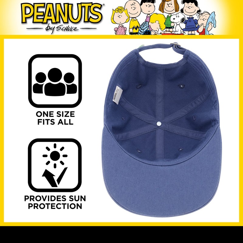 Concept One Peanuts Snoopy - Gorro de béisbol para Adultos