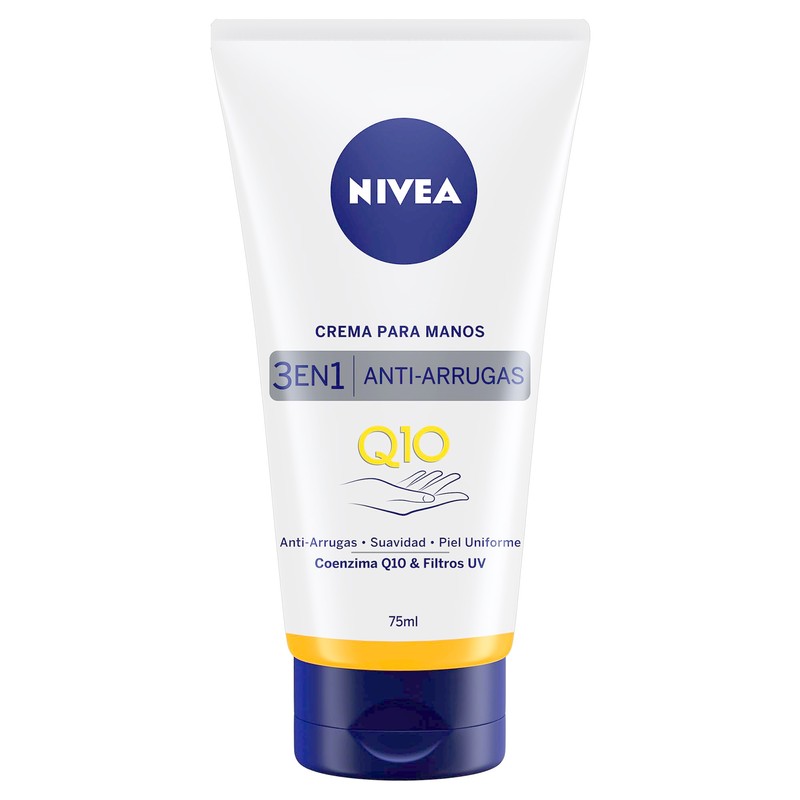 NIVEA Nivea Crema De Manos Anti-arrugas Q10 75ml, color, 75