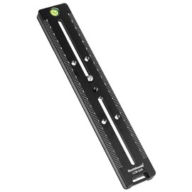 Koolehaoda 240 mm Multi-Purpose Quick Release Plate Rail Quick Release Plate Compatible with Arca-Swiss for Camera Tripod, Ball Head, Clamp