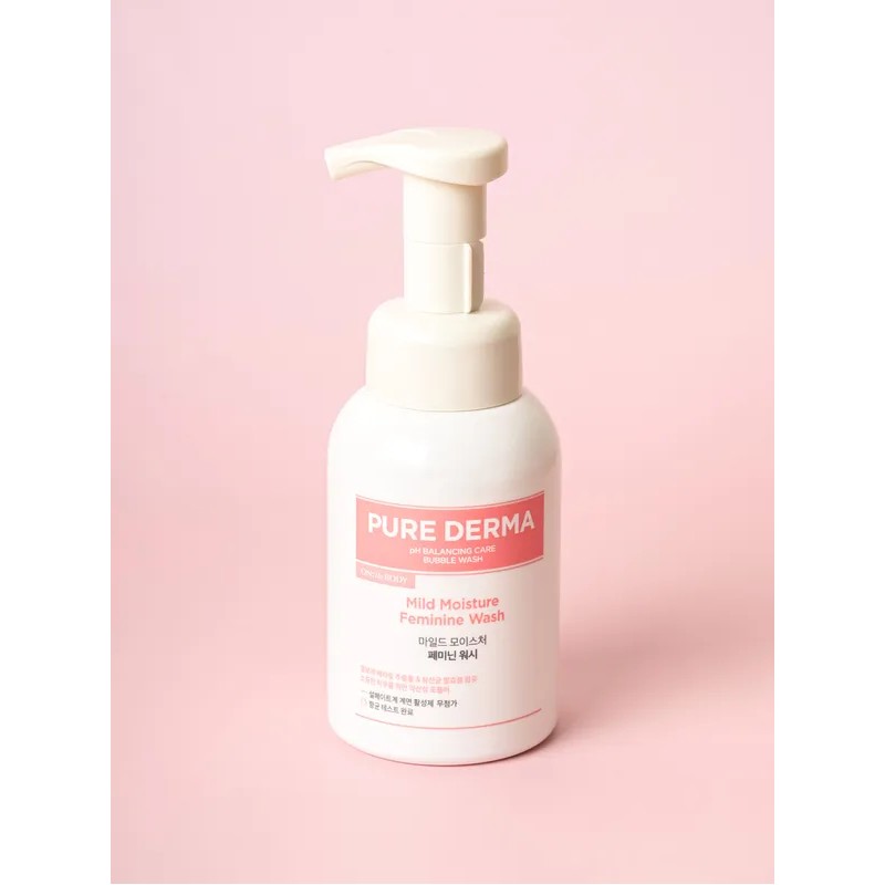 온더바디 On the Body Purederma Mild Moisture Feminine Cleanser 300ml