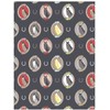 Horses Giftwrap Paper - Six Flat Folded Sheets 19.5x27 Inches,