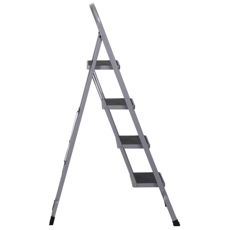 SEGAWE 4 Step Ladder Folding Step Stool with Wide Anti-Slip