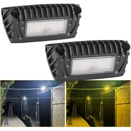 Chelhead Boat Light Shoulder Light Yellow White Led Room Lamp RV Exterior Lamp Shoulder Light 12V DC Low Current Porch Lamp Aluminum Base Led Scene Lamp RV Camping Trailer Pouch Compatible with 5th