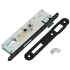 KOTARBAU Mortise Lock 72/34 PZ Counter Plate Galvanised Left/Right Tubular