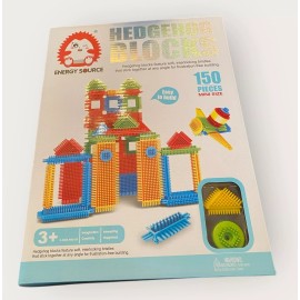 Energy Source Hedgehog Blocks 150 Pieces Mini Size Stickle Bricks Tile Bristle Blocks NEW
